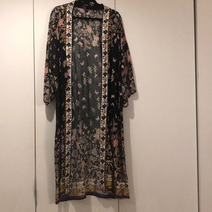 Forever 21 Patterned Kimono